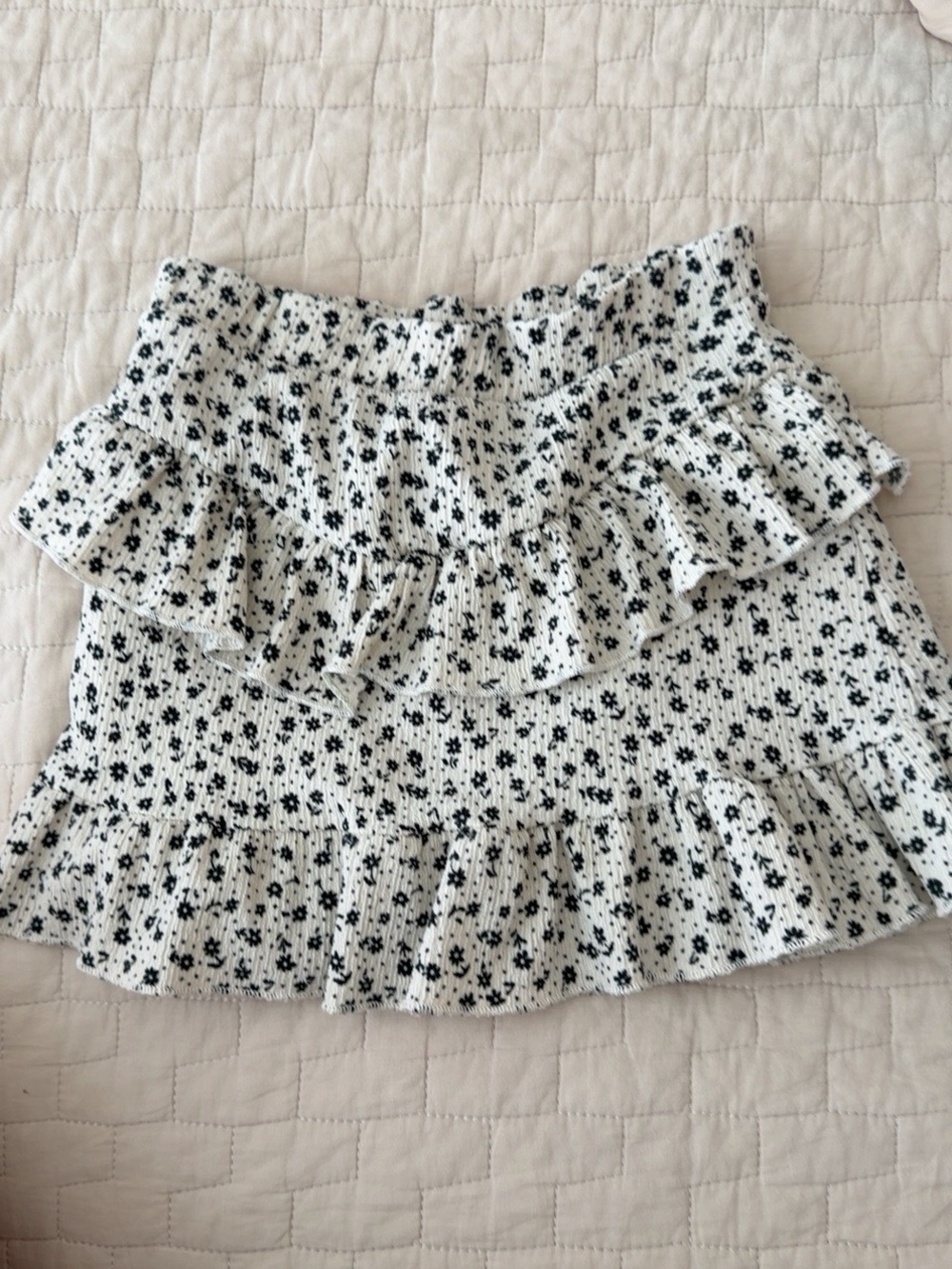 Zara Girls Floral Ruffle Skort Size 7